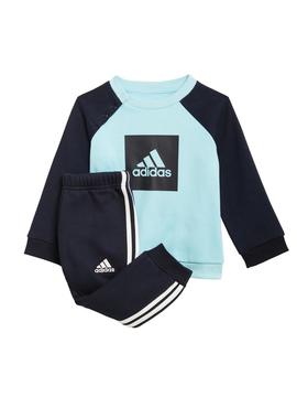 Chandal Adidas Azul/Negro Bebe