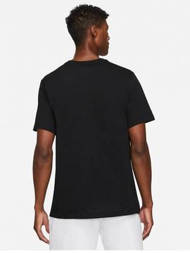 Camiseta Nike Negra Manga Corta Hombre