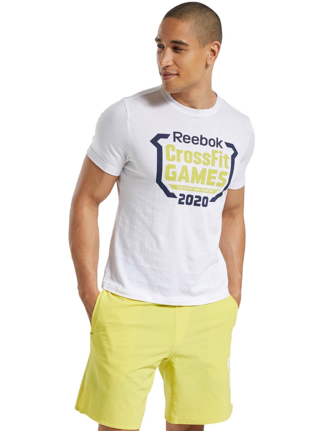 Camiseta Reebok CrossFit Blanco Hombre