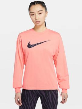 Sudadera Nike Naranja Mujer