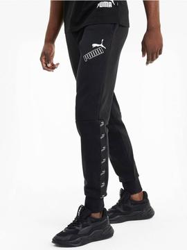 Pantalon Puma Amplified Negro Hombre