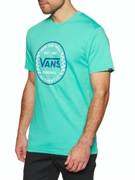 Ejercer por no mencionar Discriminación sexual Camiseta Vans Slim Verde Hombre