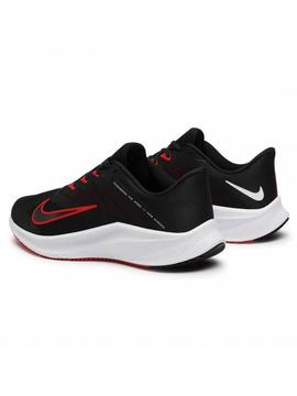Zapatilla Nike Quest Negro/Rojo Hombre