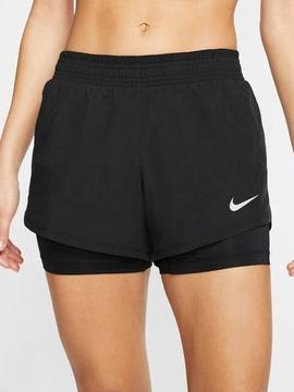 Pantalon Corto Nike Negro Mujer