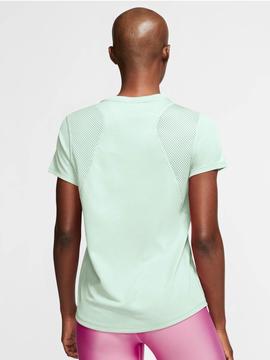 Camiseta Nike Tecnica Verde Agua Mujer