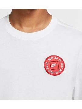 Camiseta Nike JDI Blaco/Rojo Hombre