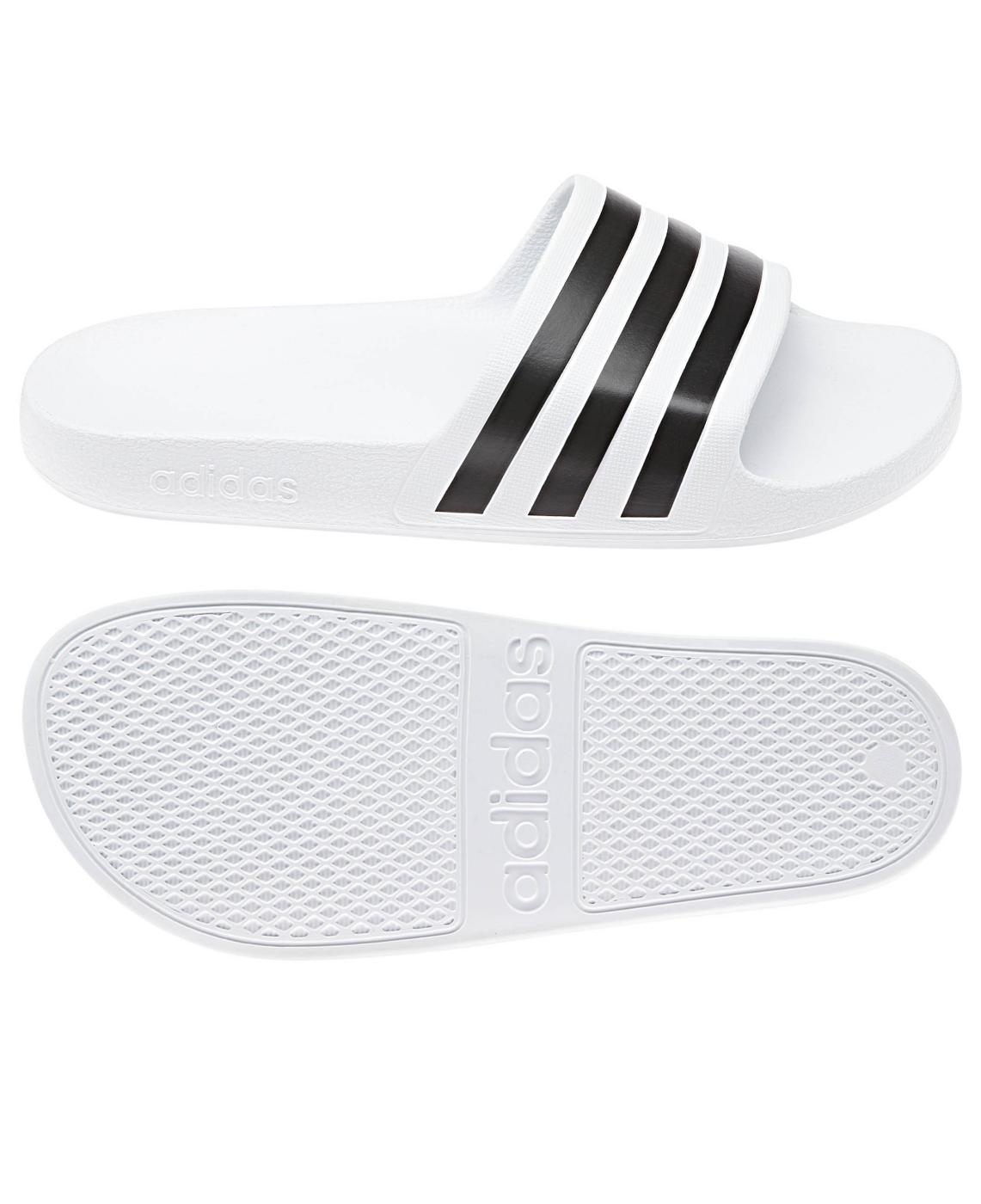 Chancla Adidas Adilette Aqua Blanca