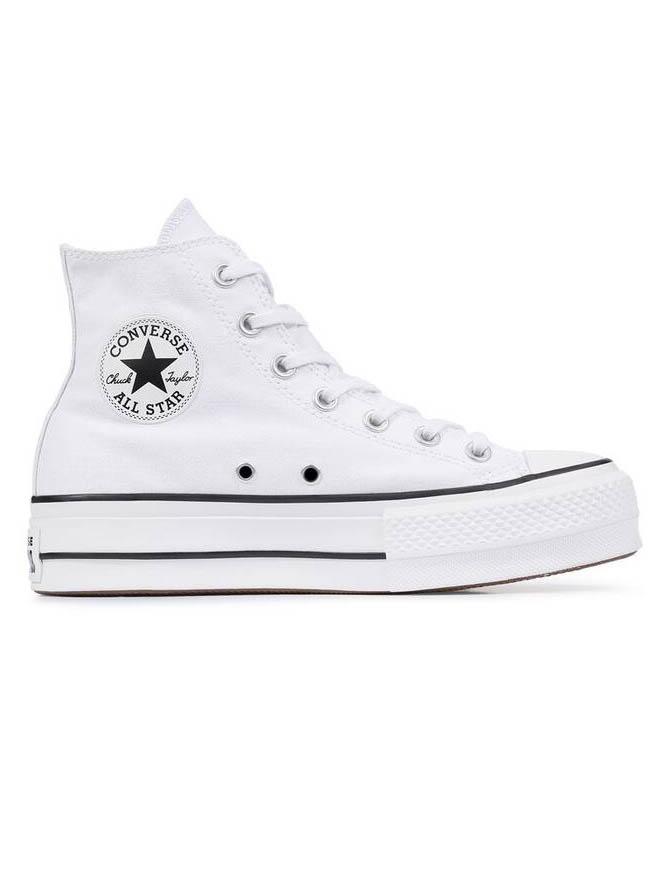 Botin Converse Platform Lona Blanco