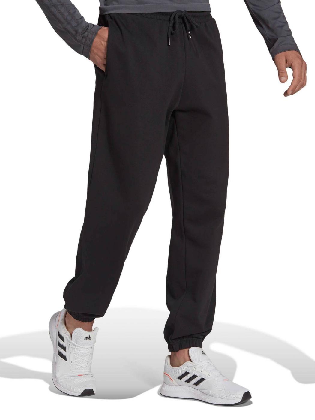 Pantalon Adidas Negro Hombre