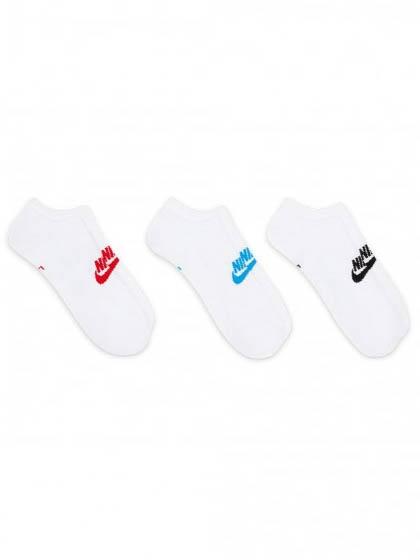 Calcetin Nike Invisible Essential Bco/Multi Unisex