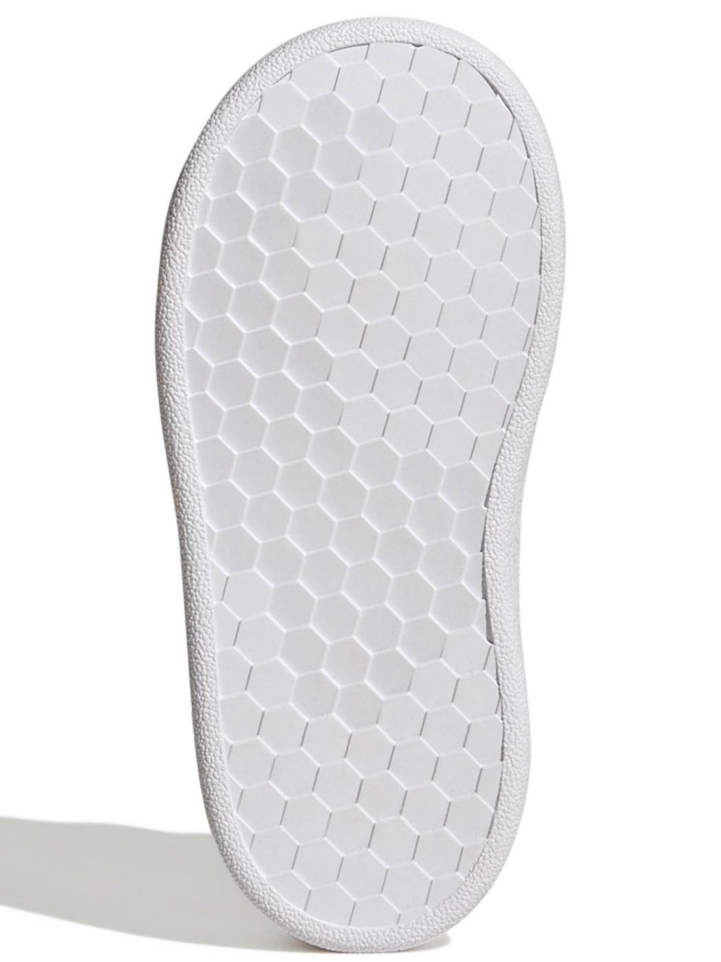 Zapatilla Adidas Advantage Blanco Rosa Bebe