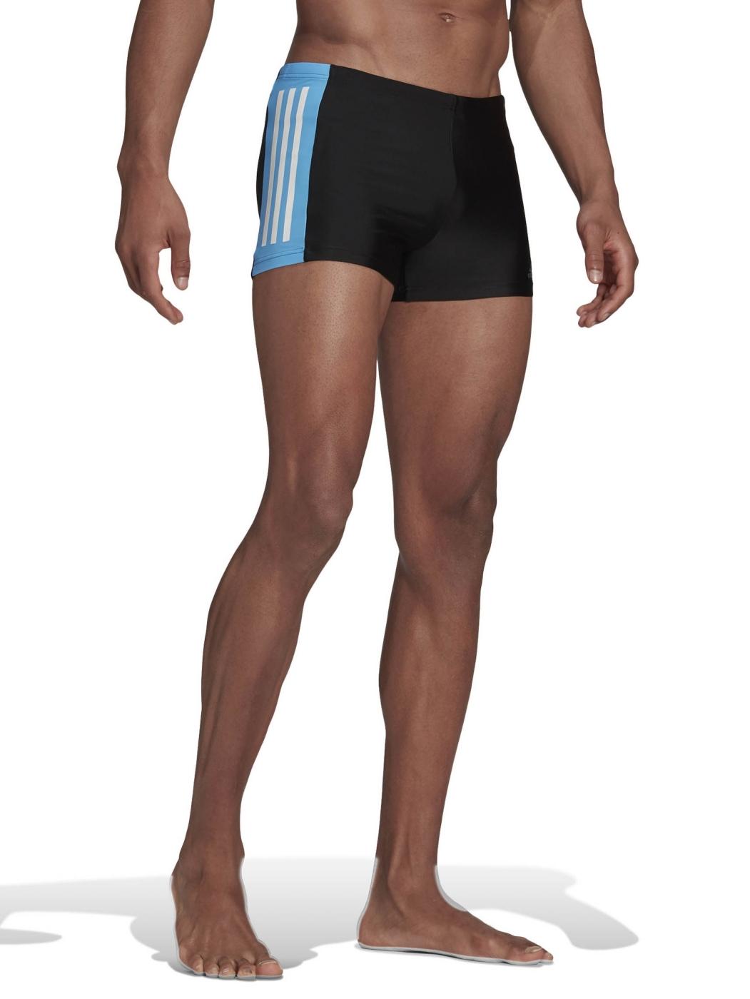 Boxer Piscina Adidas Negro Azul Hombre