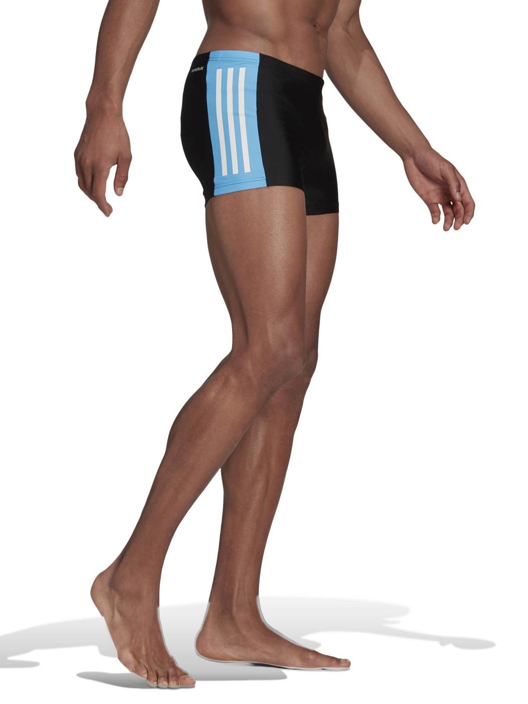 Boxer Piscina Adidas Negro Azul Hombre