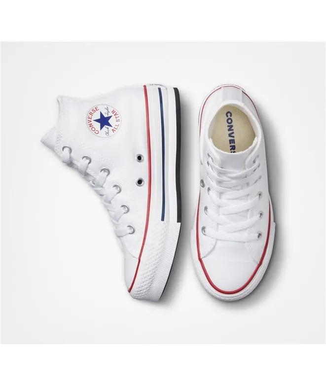 Botin Converse Platform Blanco Jr