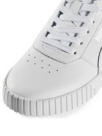 Zapatilla Puma Carina W Blanco Plata