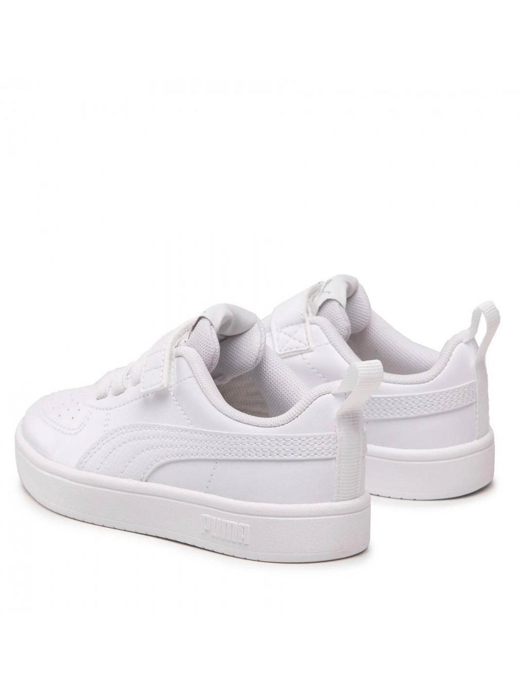 Zapatilla Puma Rickie Blanco Niño Jr