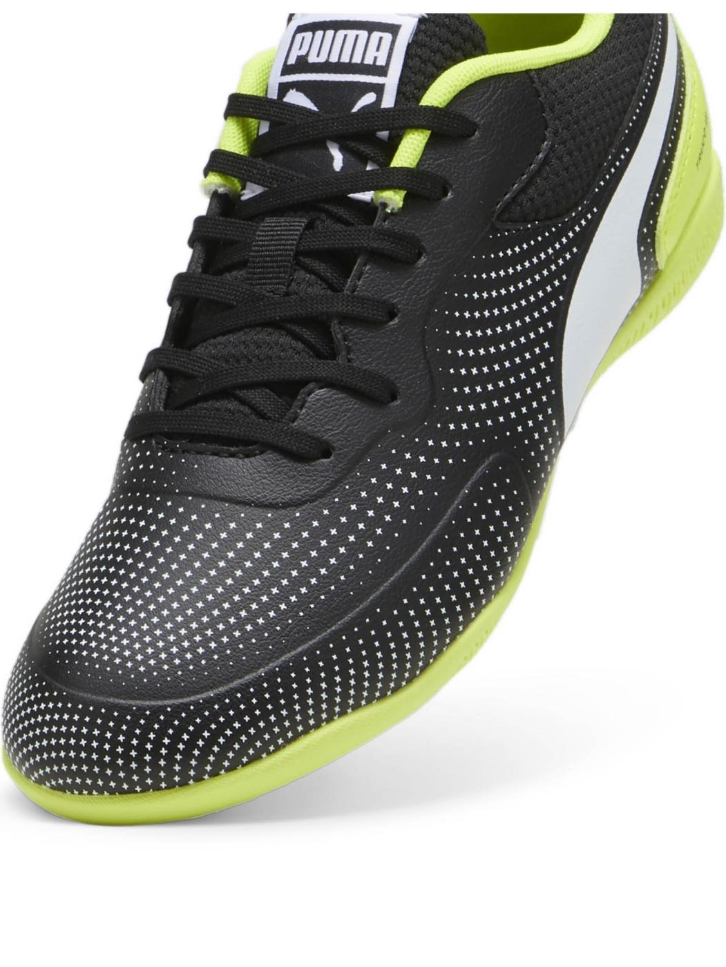 Bota Futbol Sala Puma Truco III Negro/Amarillo