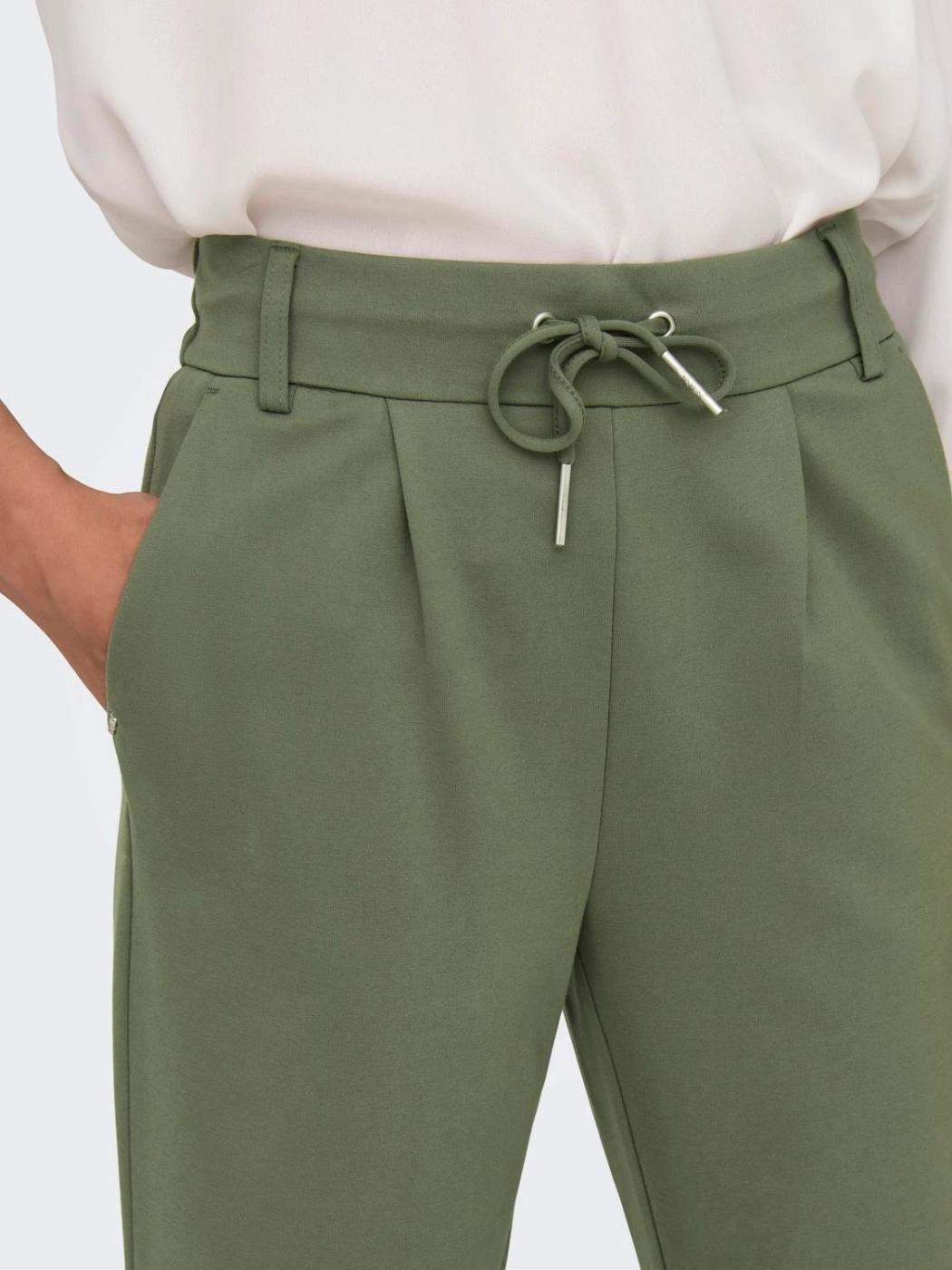 Pantalon Only W Bungee Cord Verde