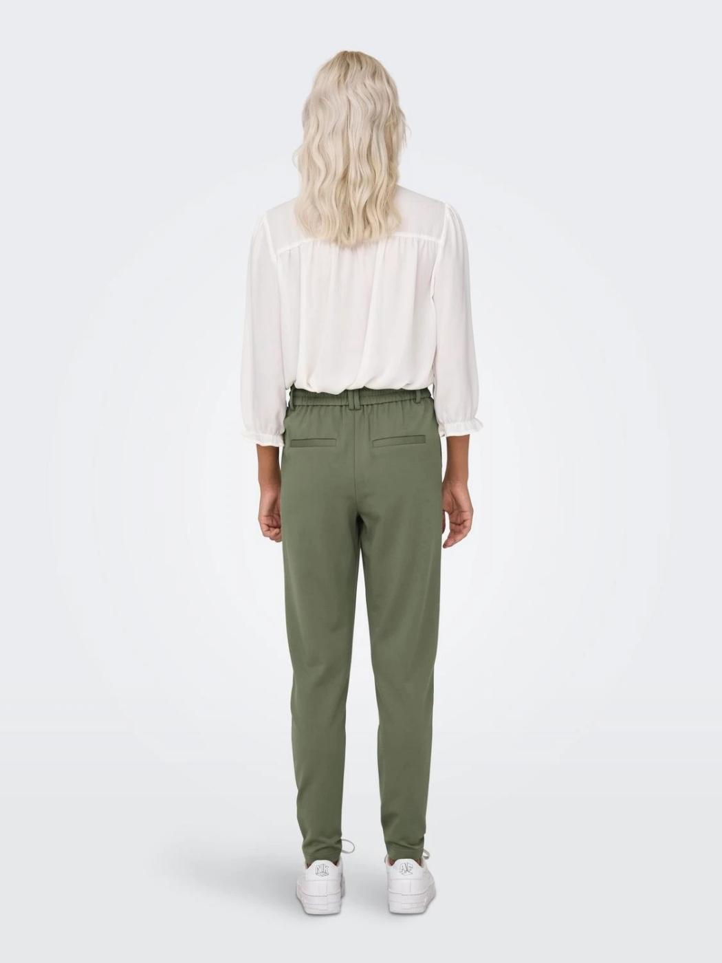 Pantalon Only W Bungee Cord Verde