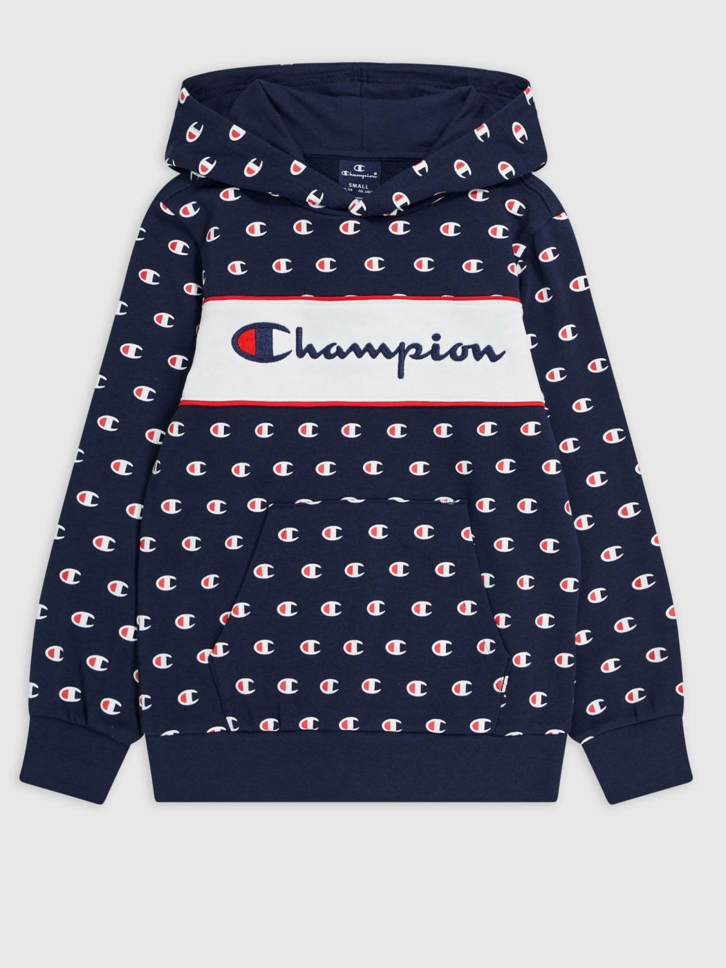 Sudadera Champion Icons Logos Marino Jr