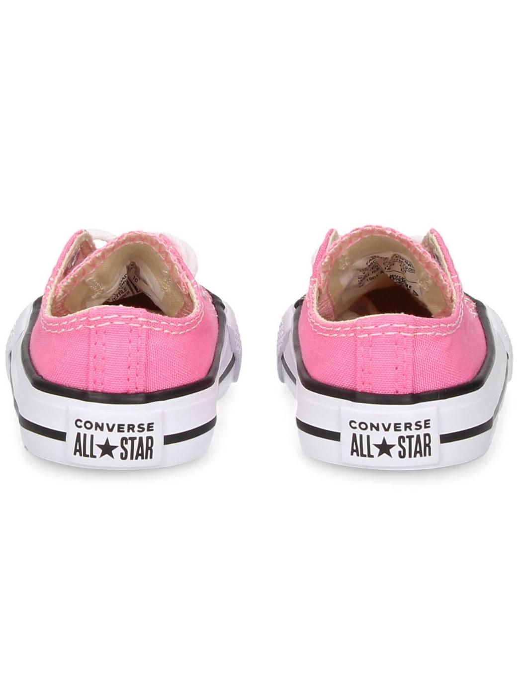 Zapatilla Converse Lona Rosa Bebe