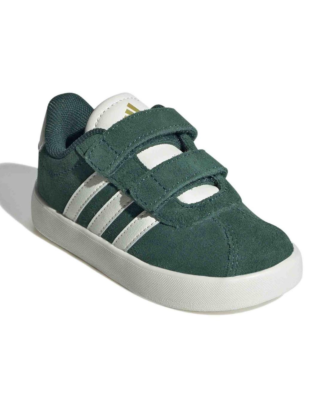 Zapatilla Adidas VL Court Verde Bebe