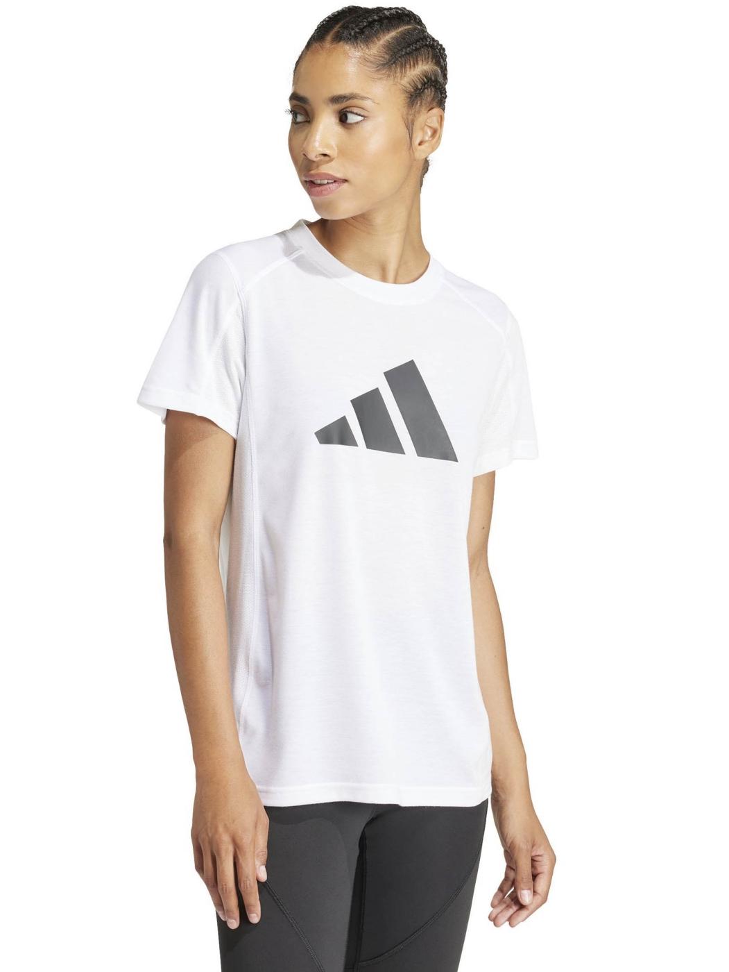 Camiseta Adidas TR-ES Logo W Blanco