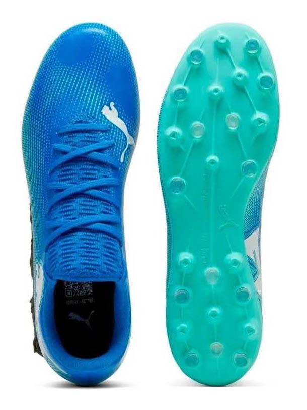 Bota Futbol Puma Future7MG Azul/Verde