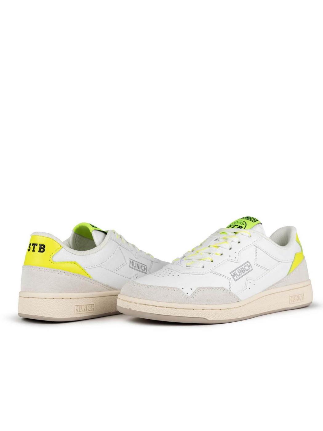 Zapatilla Munich 24/7 WMN 41 W Blanco/Amarillo