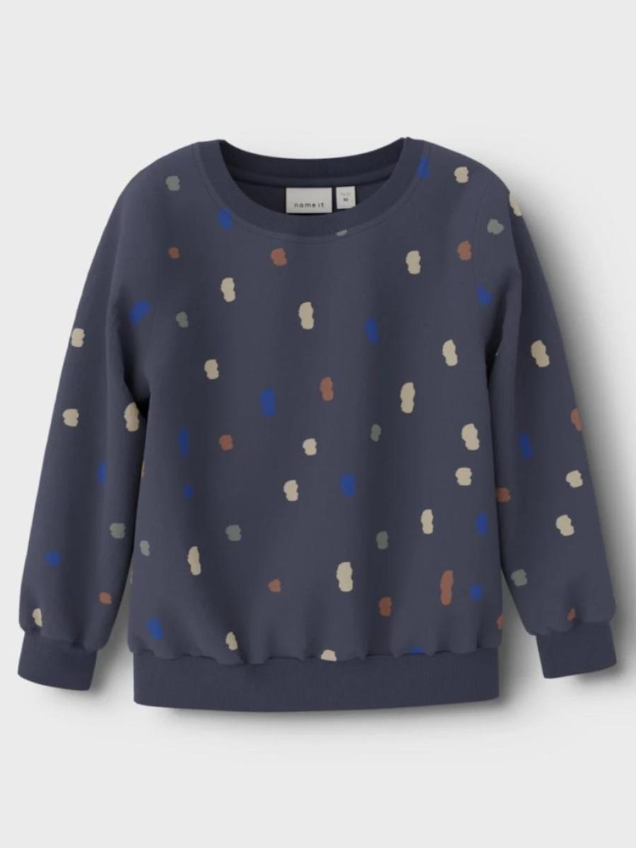 Sudadera Name It Manchas Azul Bebe