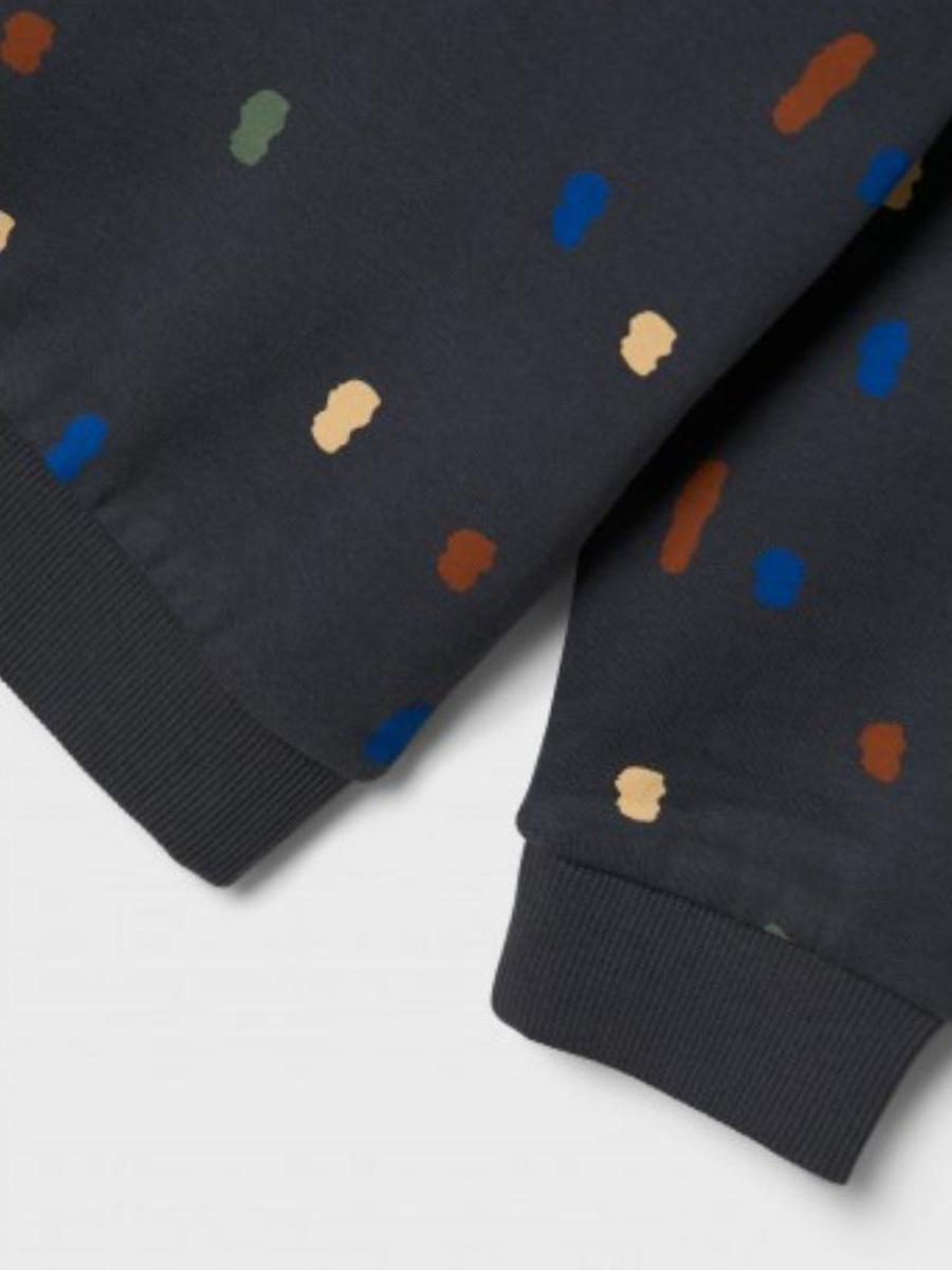 Sudadera Name It Manchas Azul Bebe