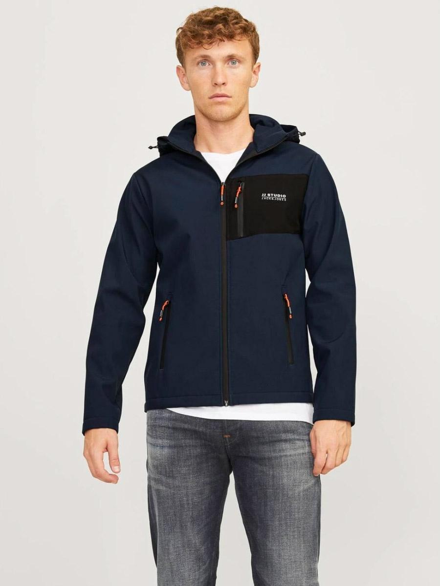 Chaqueta Softshell Jack&Jones Marino Negro M