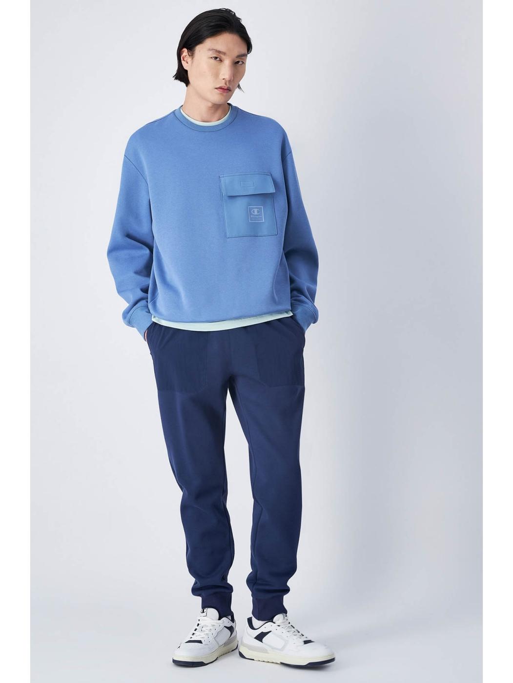 Sudadera Champion Celeste M