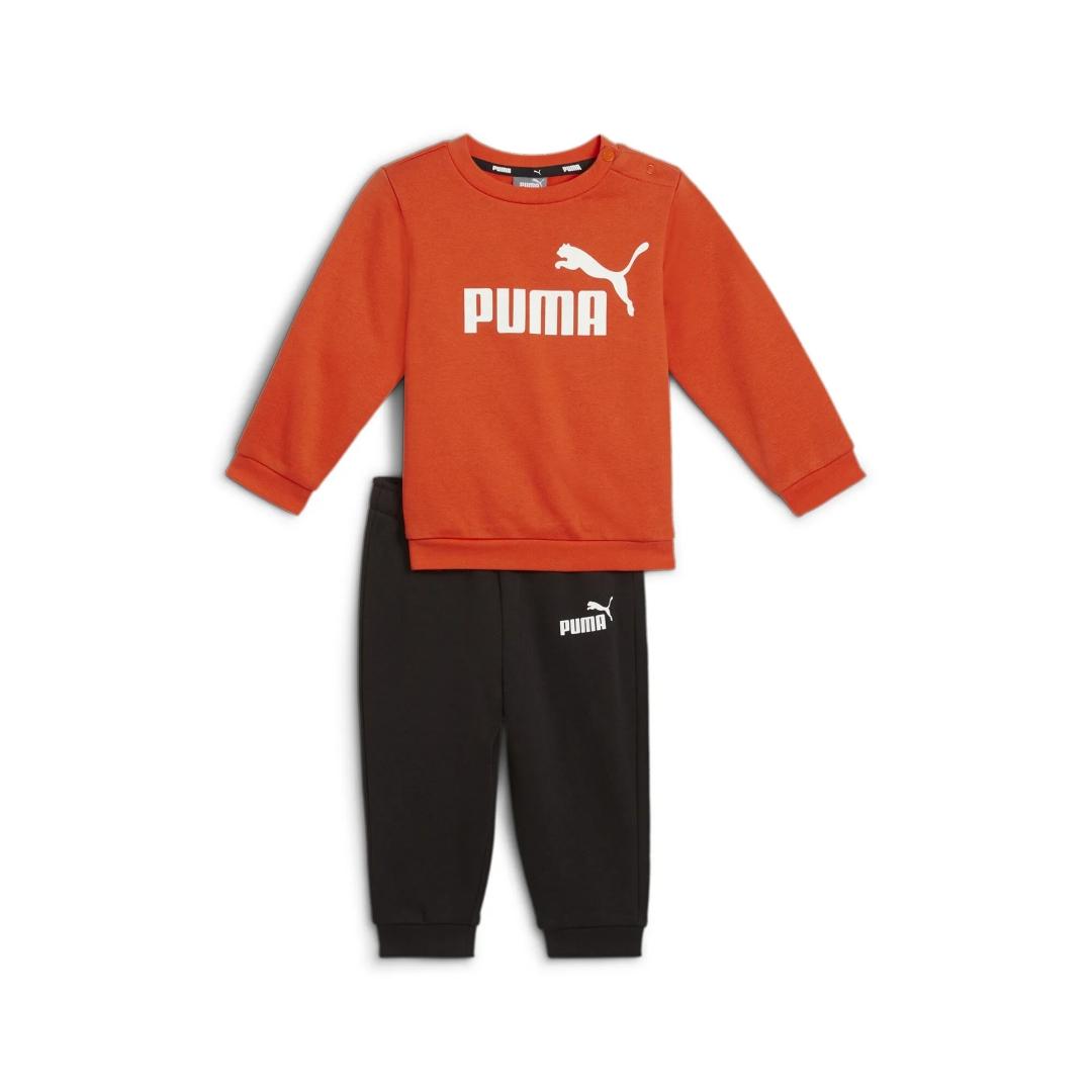 Chandal Puma Ess Crew Naranja Bebe