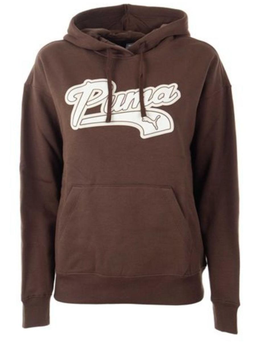 Sudadera Puma Script W Marron
