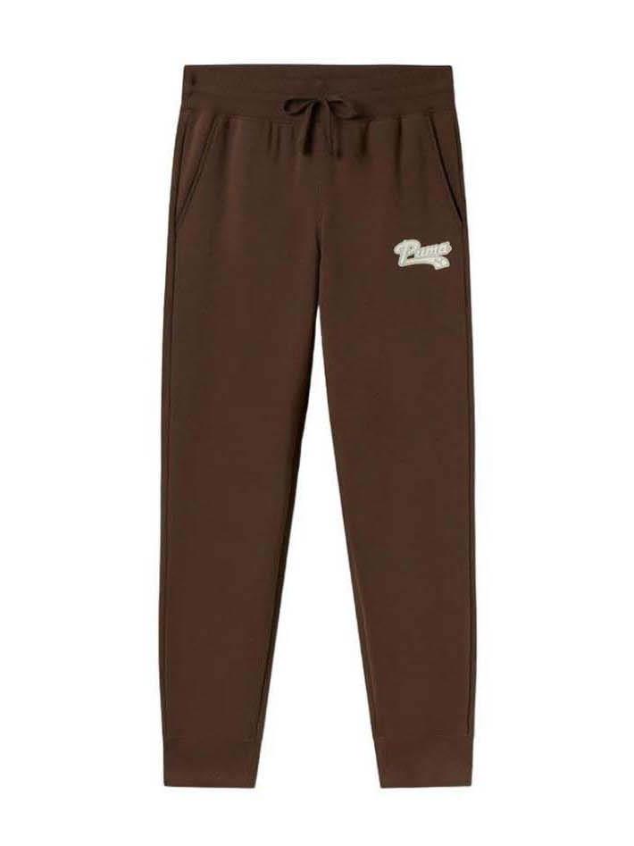 Pantalon Puma Script W Marron