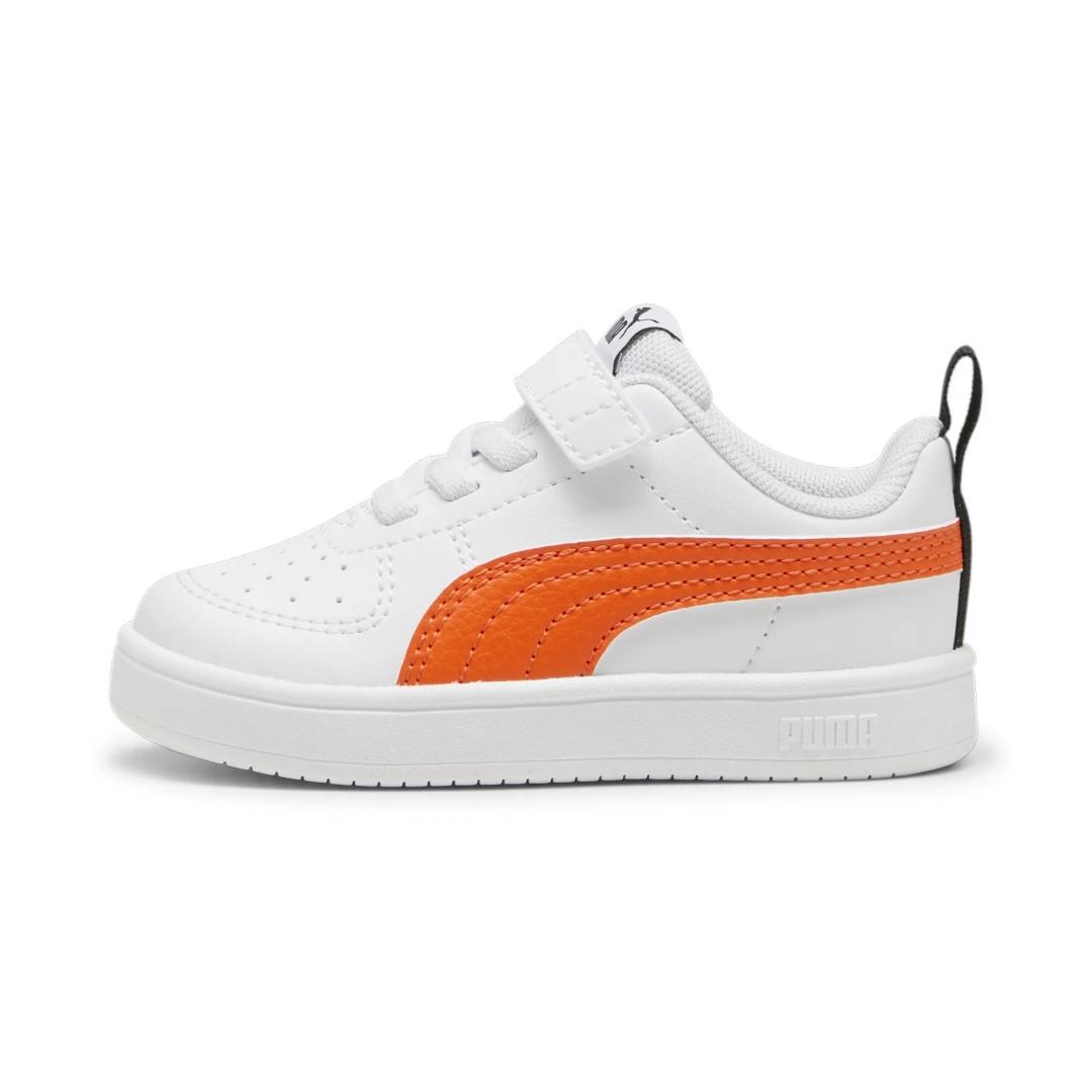 Zapatilla Puma Rickie Bco/Naranja Bebe