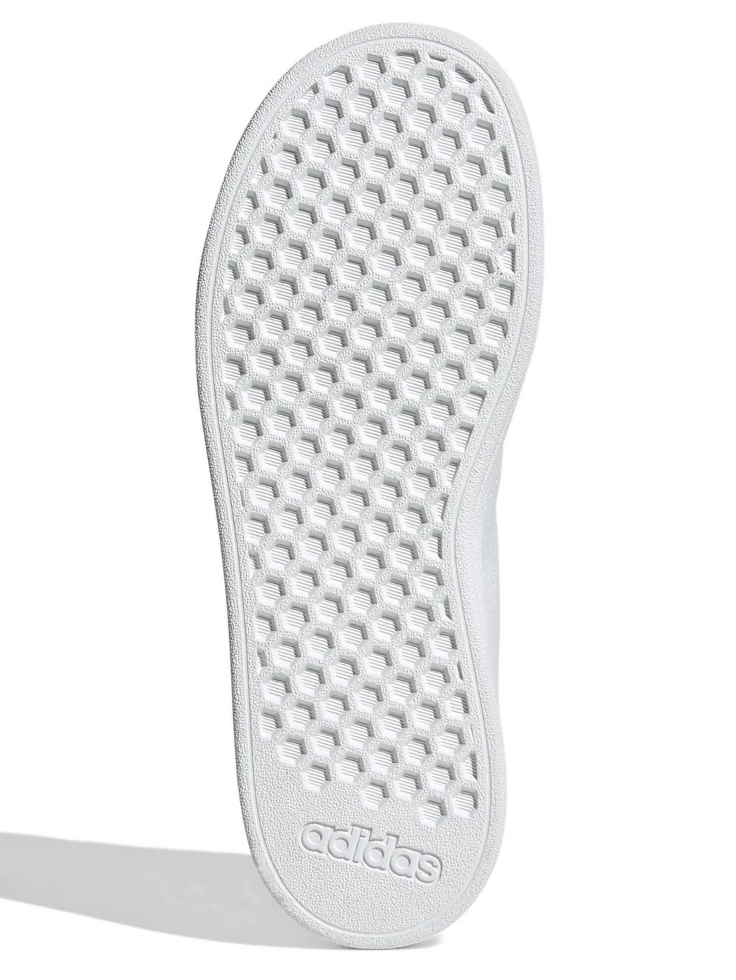 Zapatilla Adidas Advantage Blanco/Rosa Jr