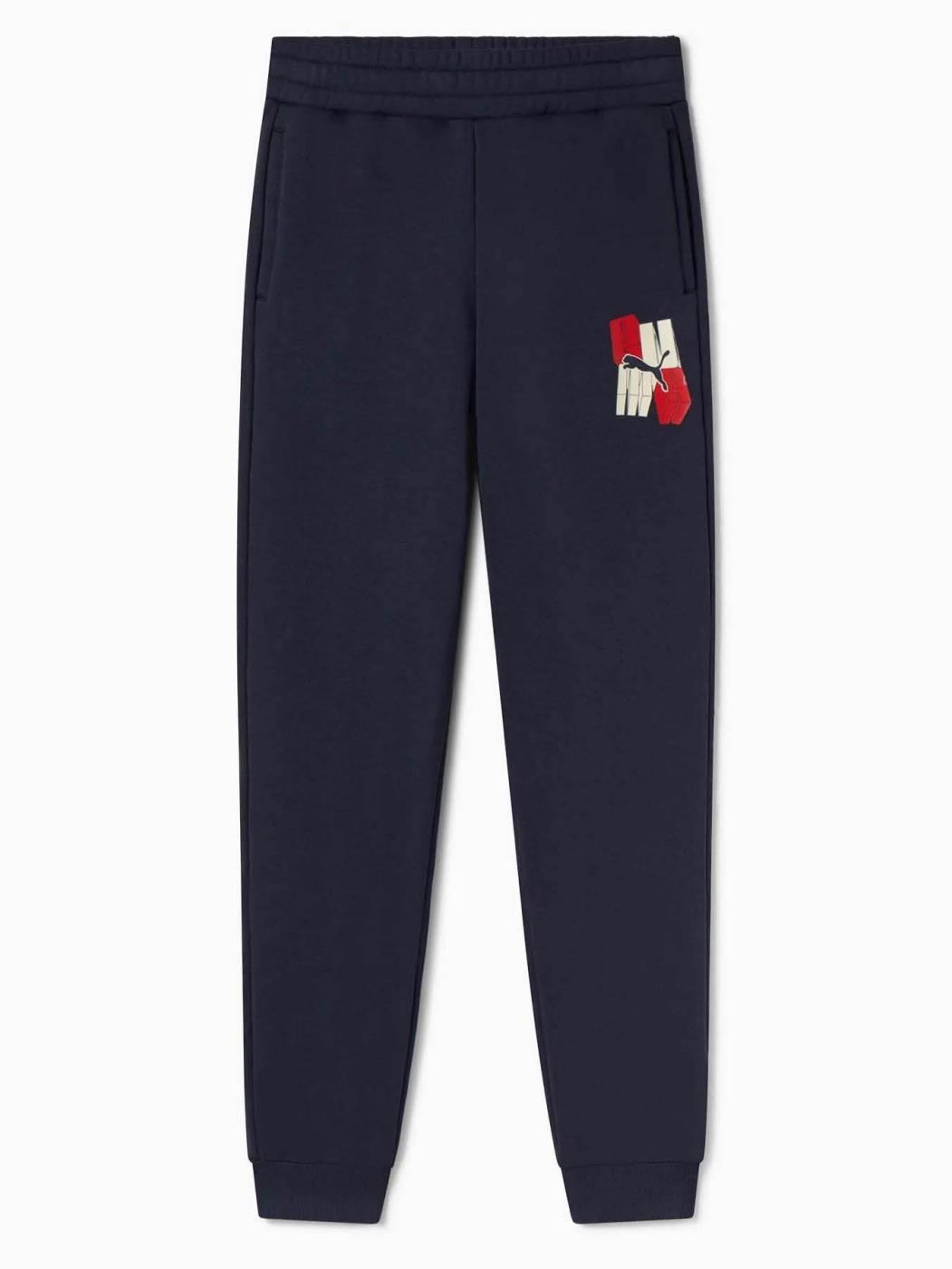 Pantalon Puma ESS Graphic Marino Jr