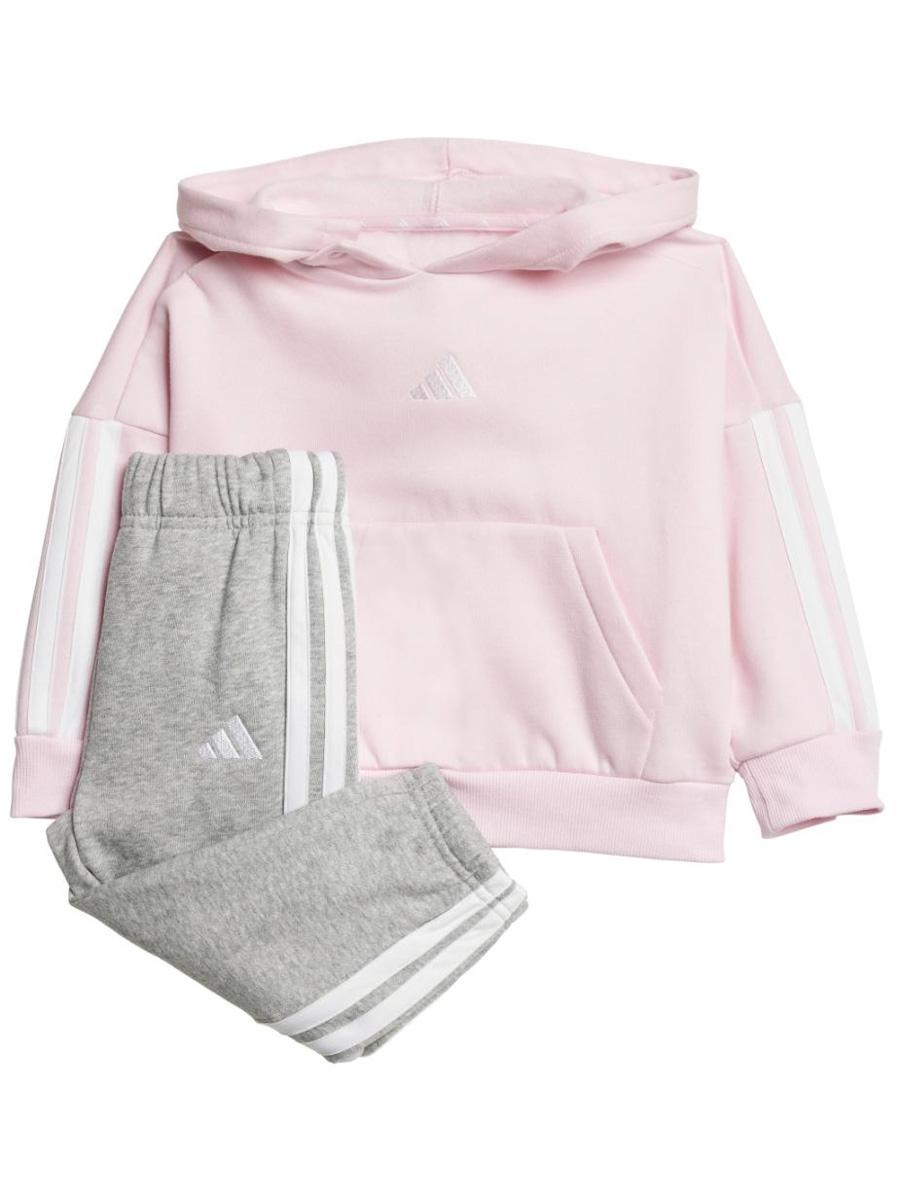 Chandal Adidas Rosa Gris Bebe