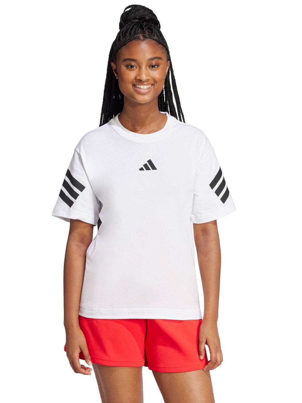 Camiseta Adidas Future Icons 3S W Blanco