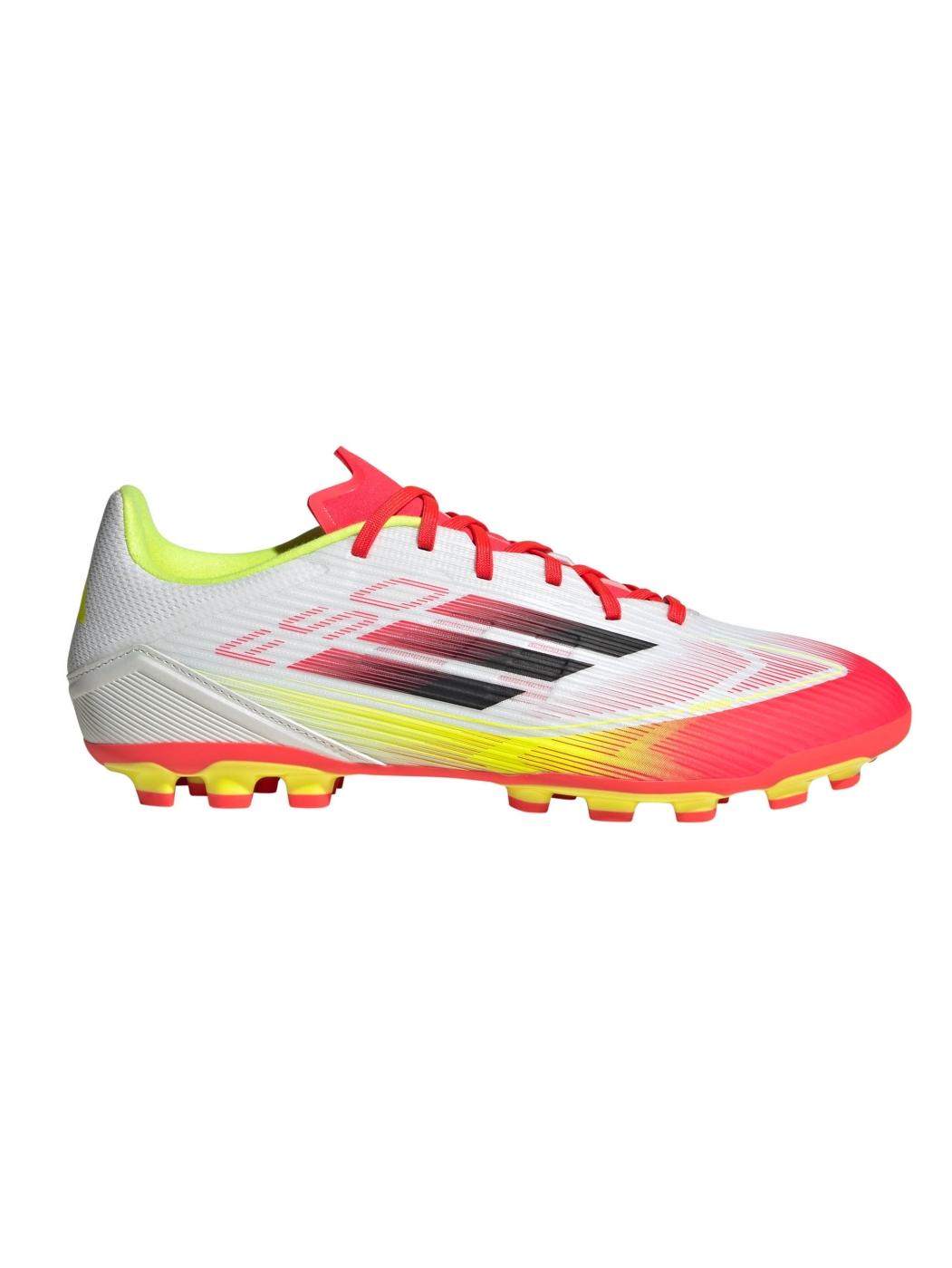Bota Futbol Adidas F50 League Blanco/Coral
