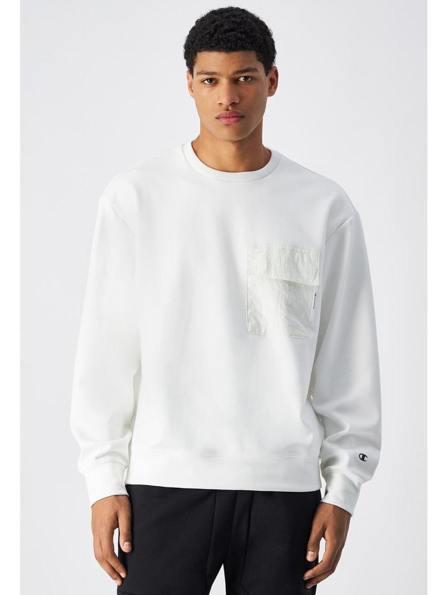 Sudadera Champion Crewneck M Blanco