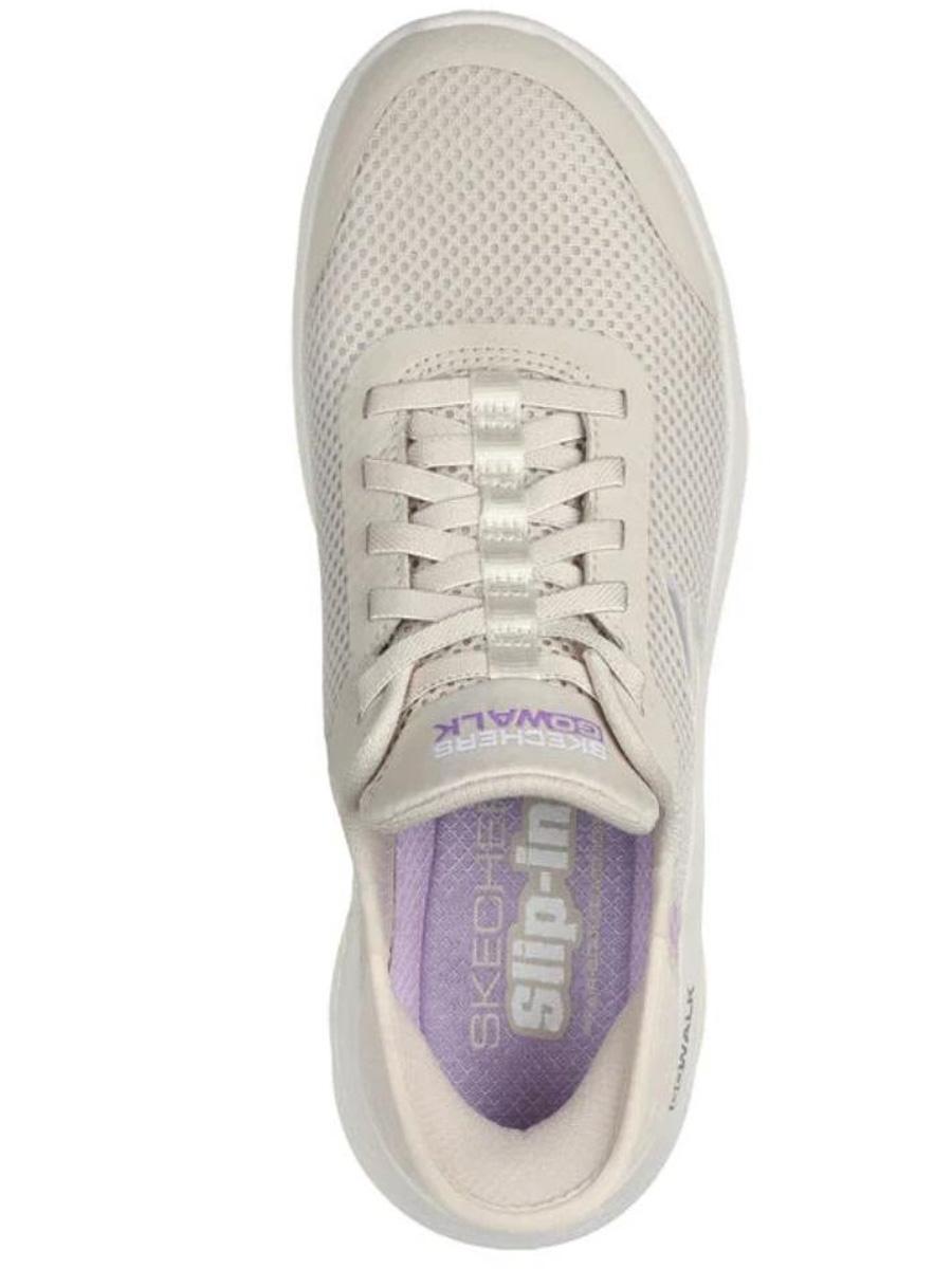 Zapatilla Skechers Slip-Ins:Go Walk Flex W Beige