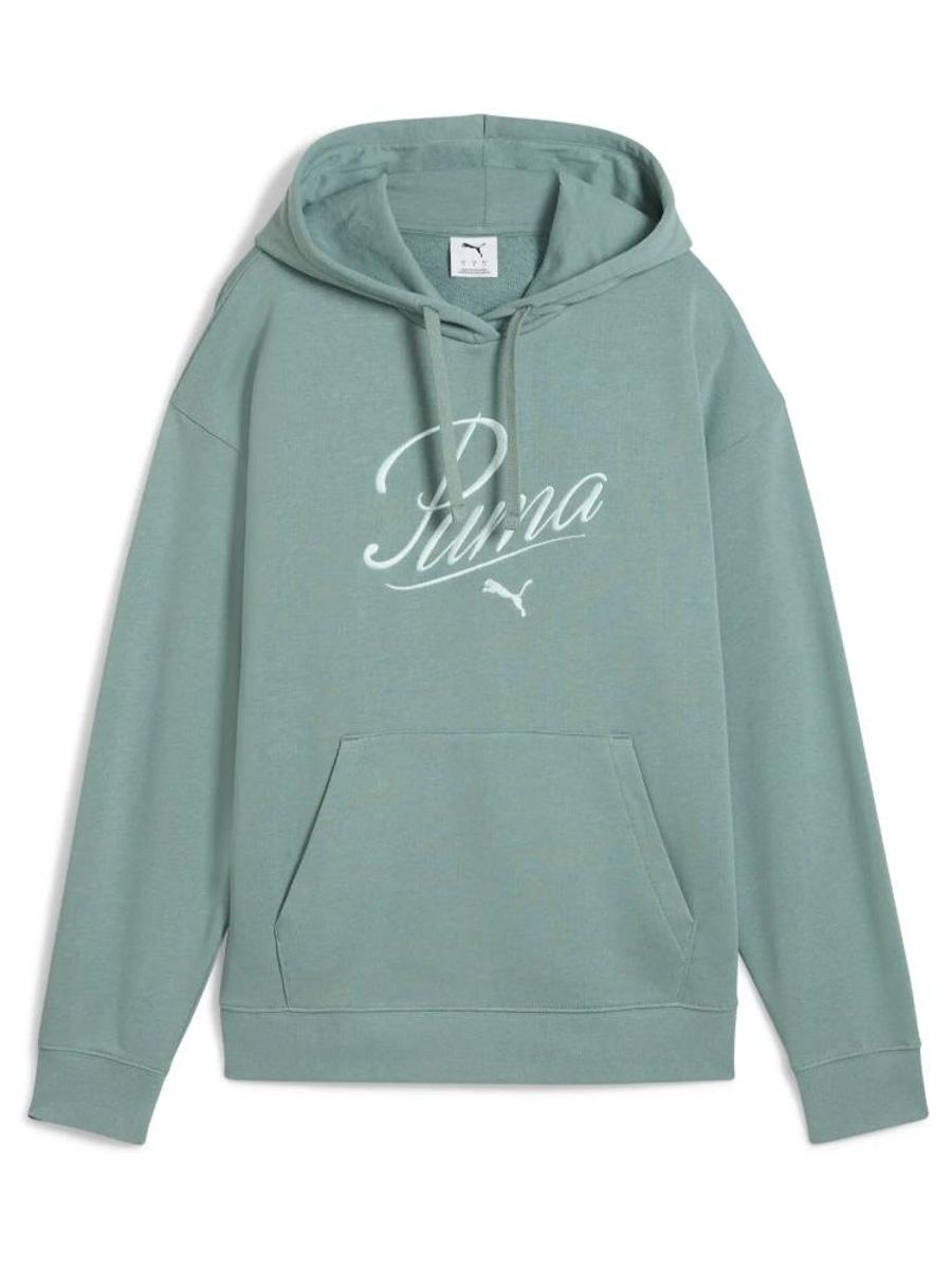 Sudadera Puma Script W Verde