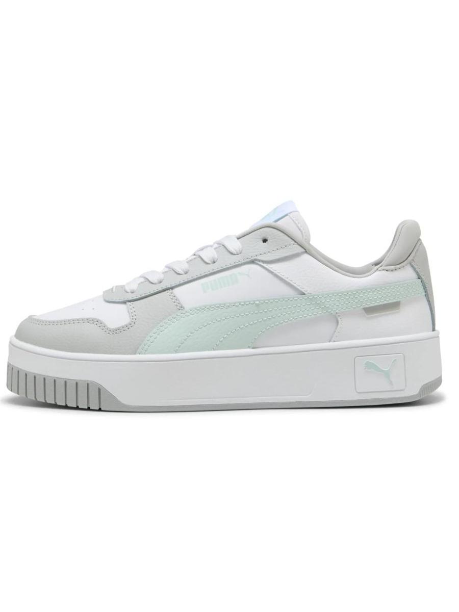 Zapatilla Puma Carina Street Blanco Gris Verde W