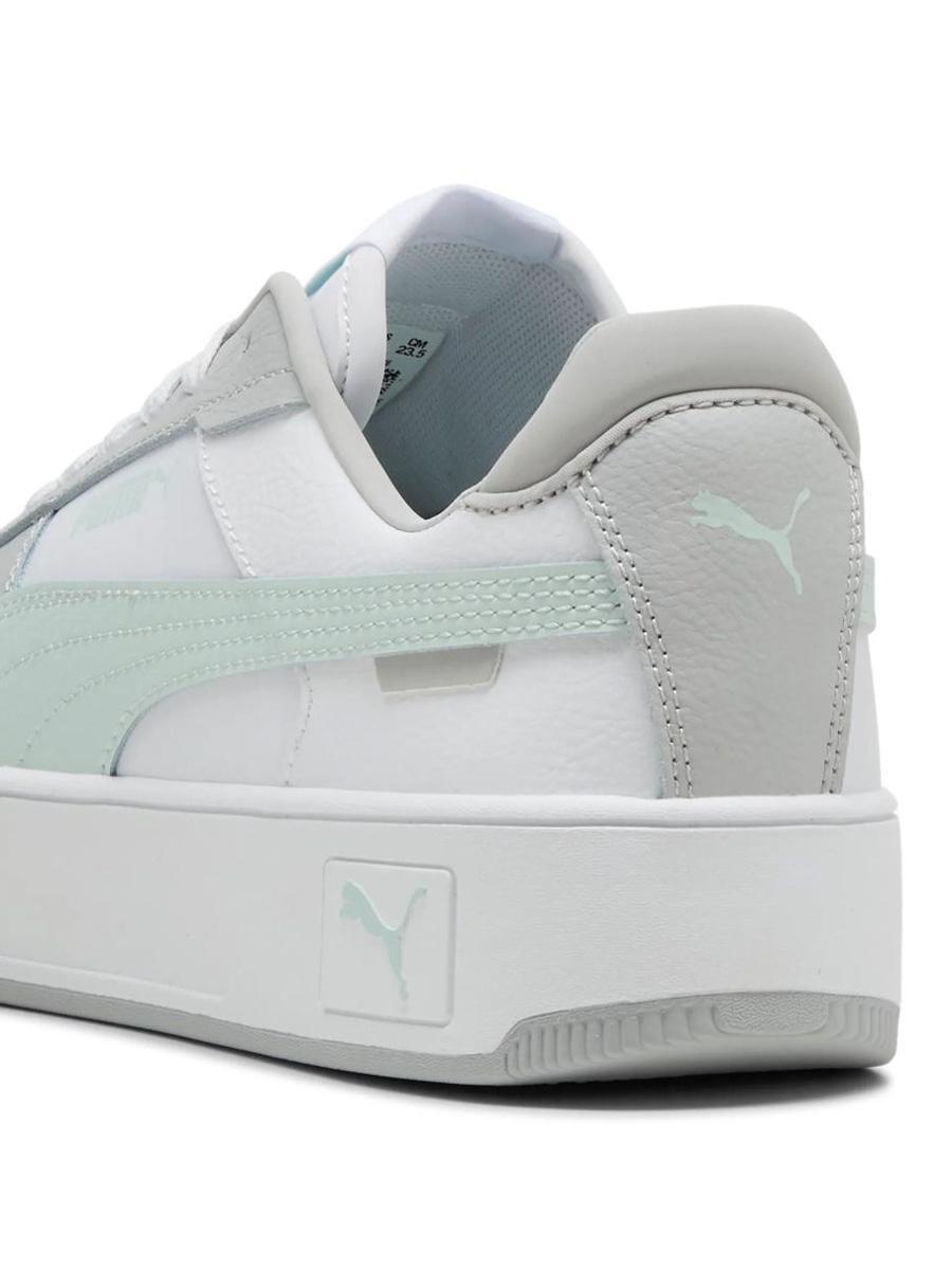 Zapatilla Puma Carina Street Blanco Gris Verde W