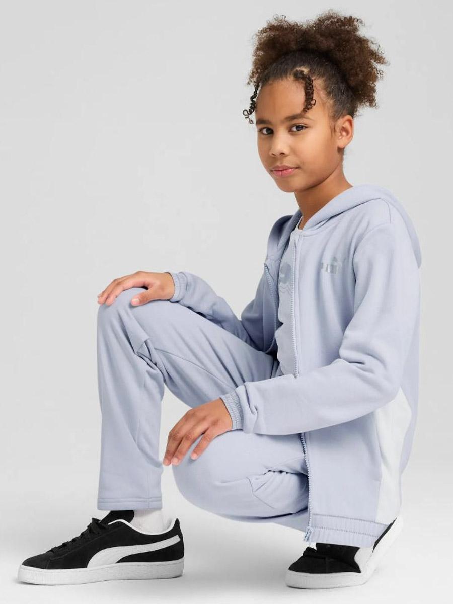 Chandal Puma Metallic Malva Jr