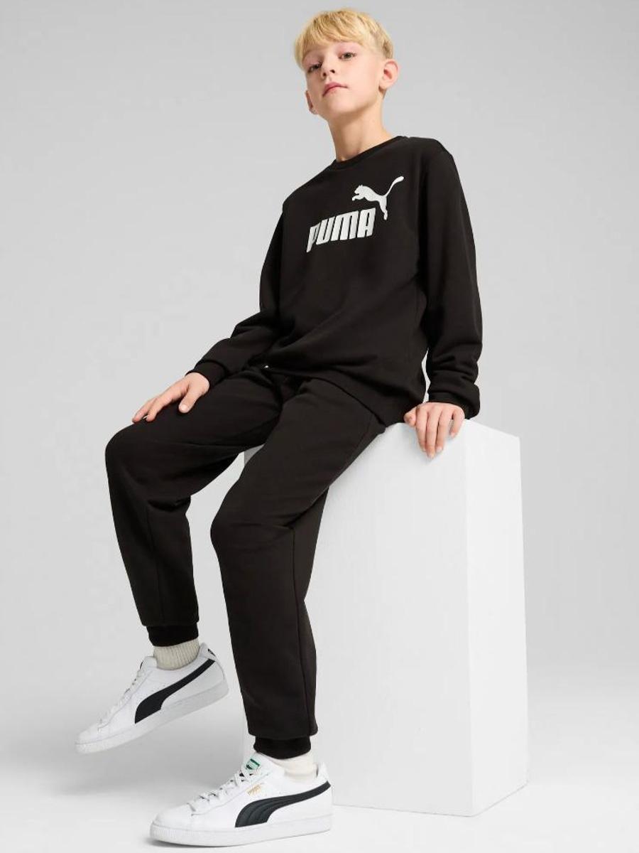 Chandal Puma Crew Negro Jr