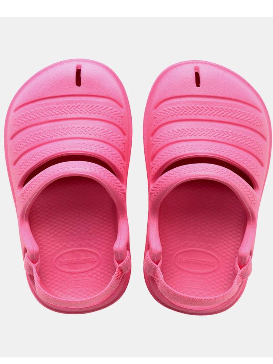 Sandalia Havaianas Baby Clog Rosa Niña